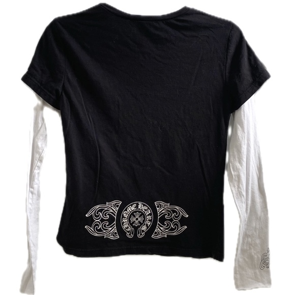 Chrome Hearts Tops - RARE - CHROME HEARTS - Long Sleeve Tee - Shirt